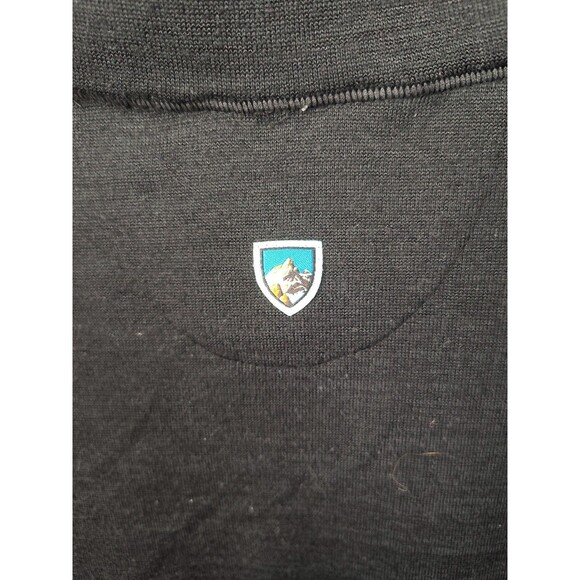 Kuhl Revel 1/4 Zip Kashmira Fleece Sweater Pullover Black 3007 Men's Xlarge - Picture 6 of 8